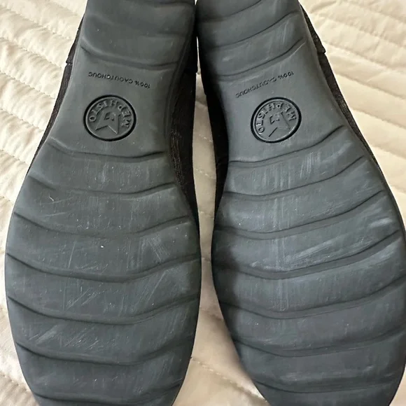 Mephisto Women's Shimmering Black Flats - Picture 7 of 8